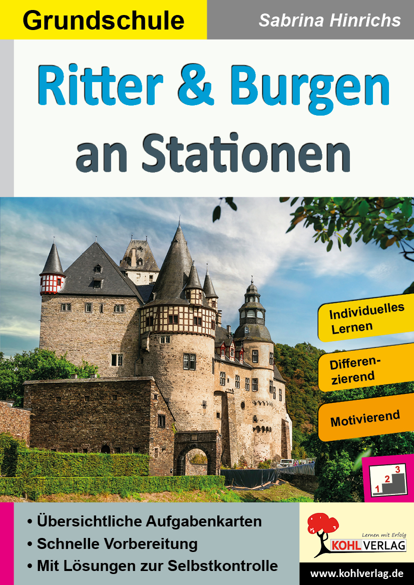 Ritter und Burgen an Stationen Ritter und Burgen an Stationen