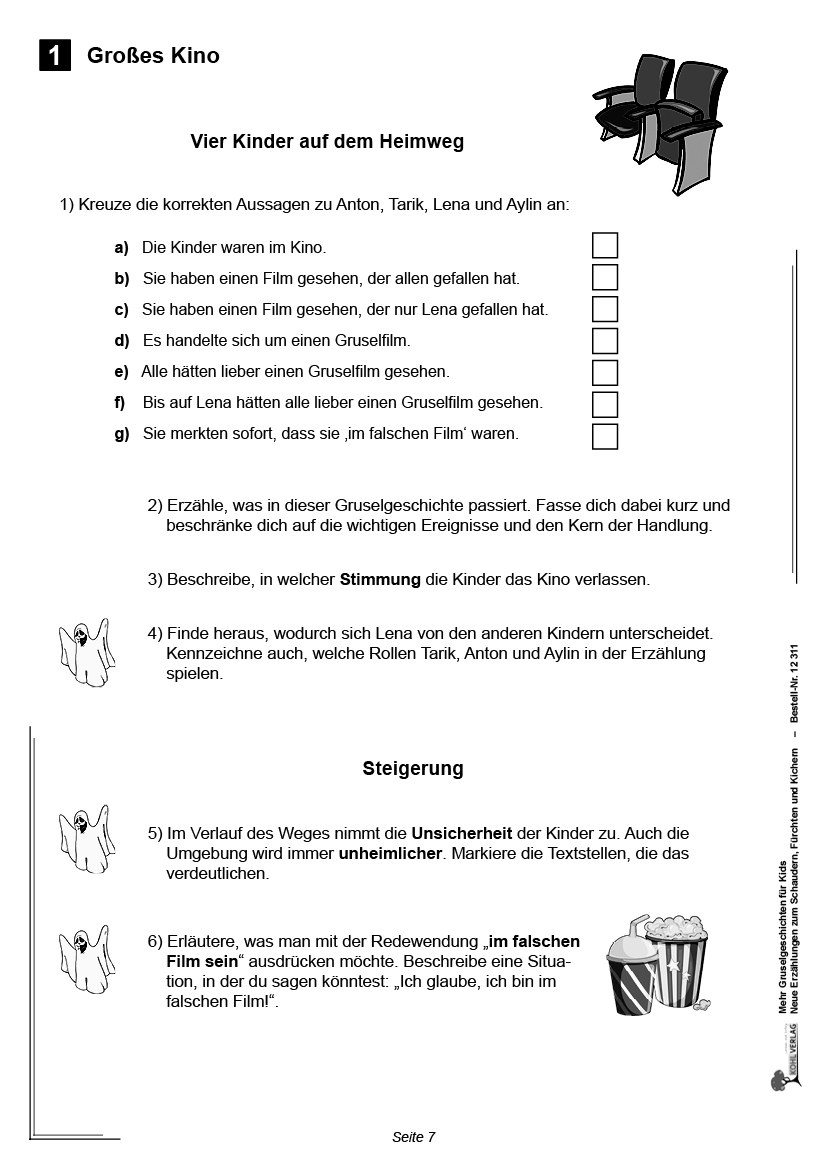 Mehr Gruselgeschichten für Kids II