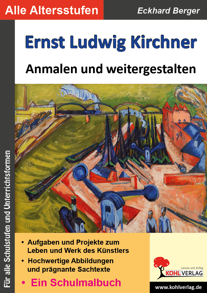 Ernst Ludwig Kirchner anmalen und weitergestalten