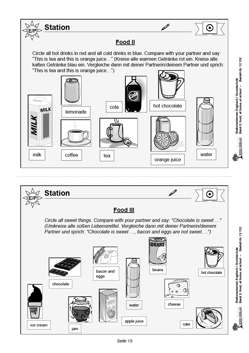 Stationenlernen Englisch II