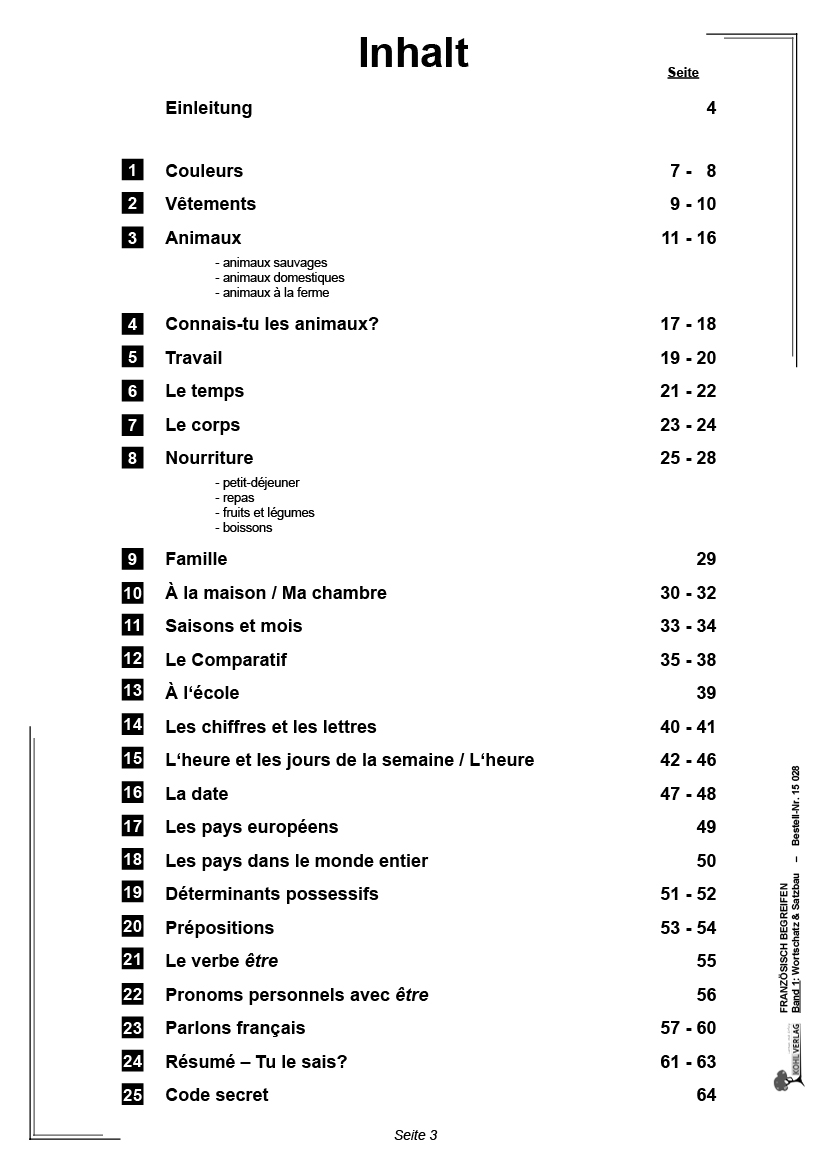 Französisch begreifen - Band 1: Wortschatz & Satzbau
