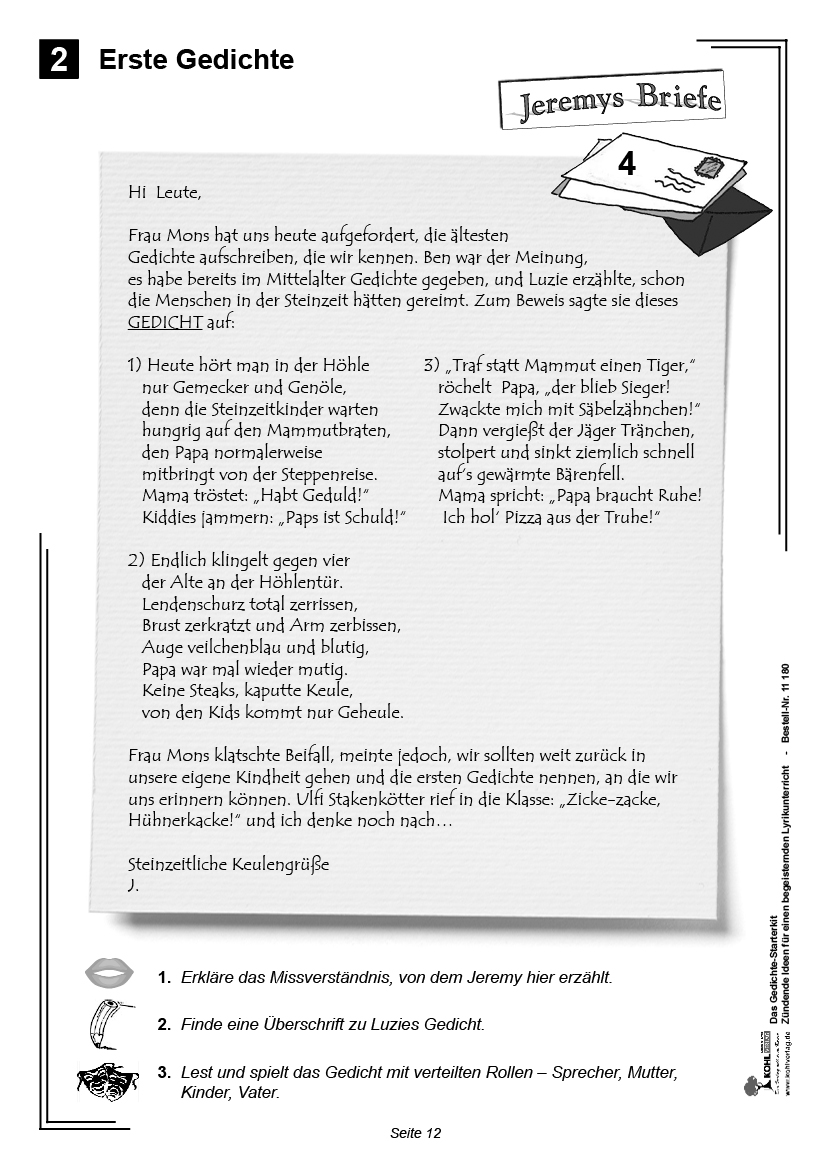 Das Gedichte-Starterkit - Zündende Ideen für einen begeisternden ...