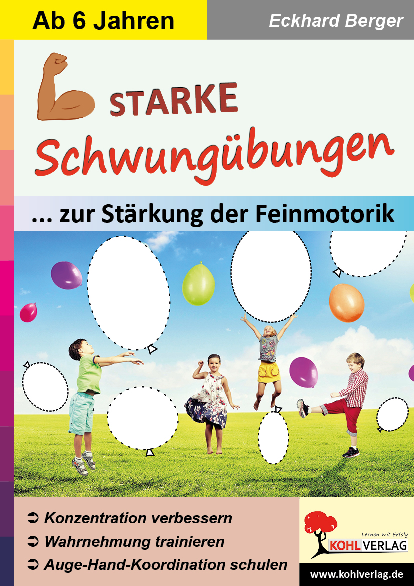 Starke Schwungübungen zur Stärkung der Feinmotorik