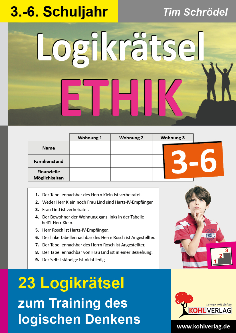 Logikrätsel Ethik / Klasse 3-6