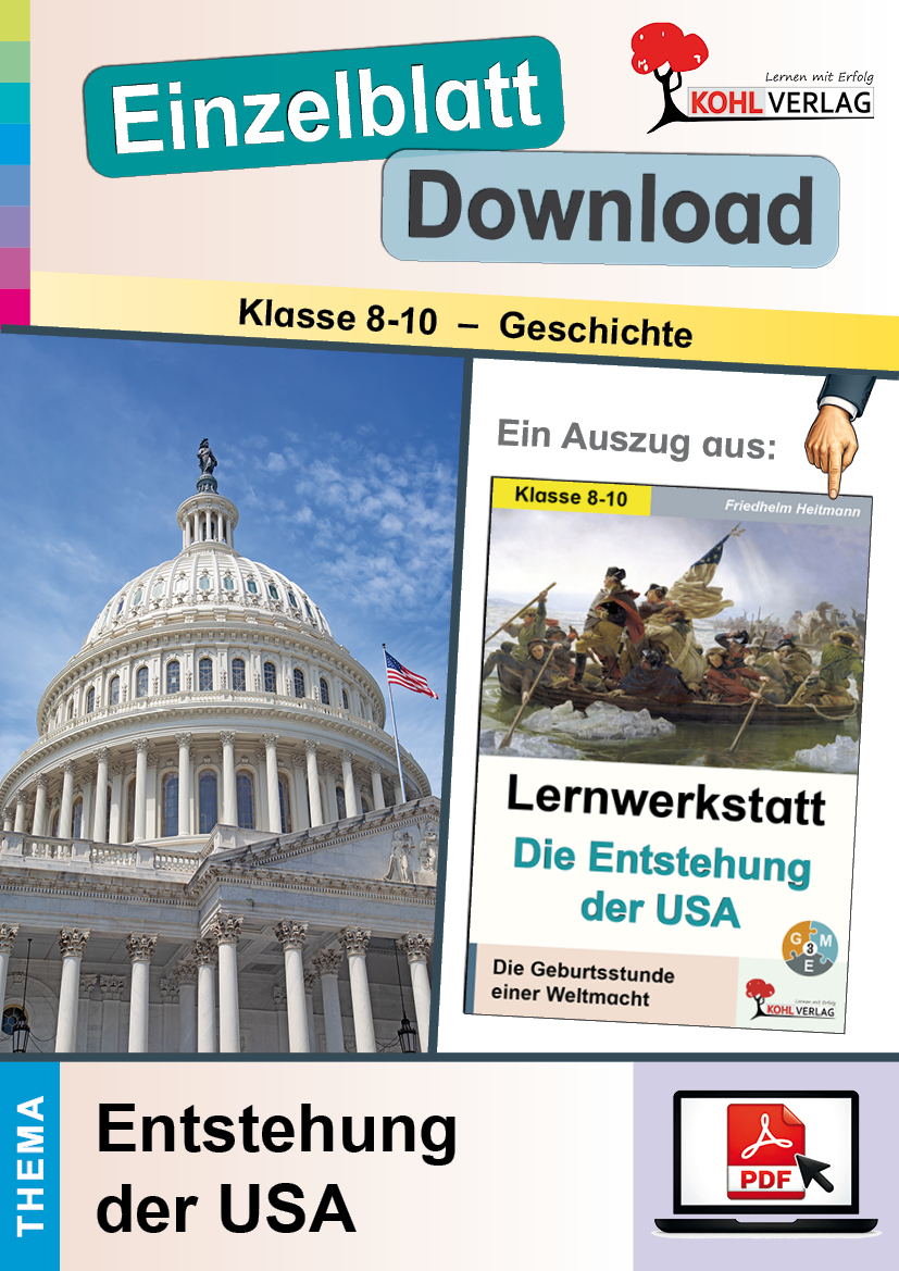Lernwerkstatt Die Entstehung der USA / Entstehung der USA