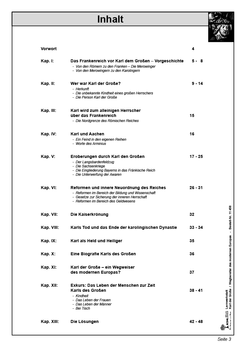 Lernwerkstatt Karl der Große