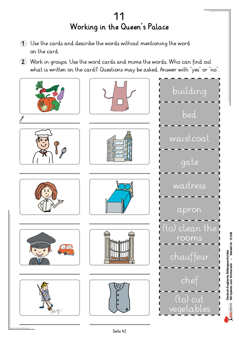 Deutsch-Englische Bildergeschichten