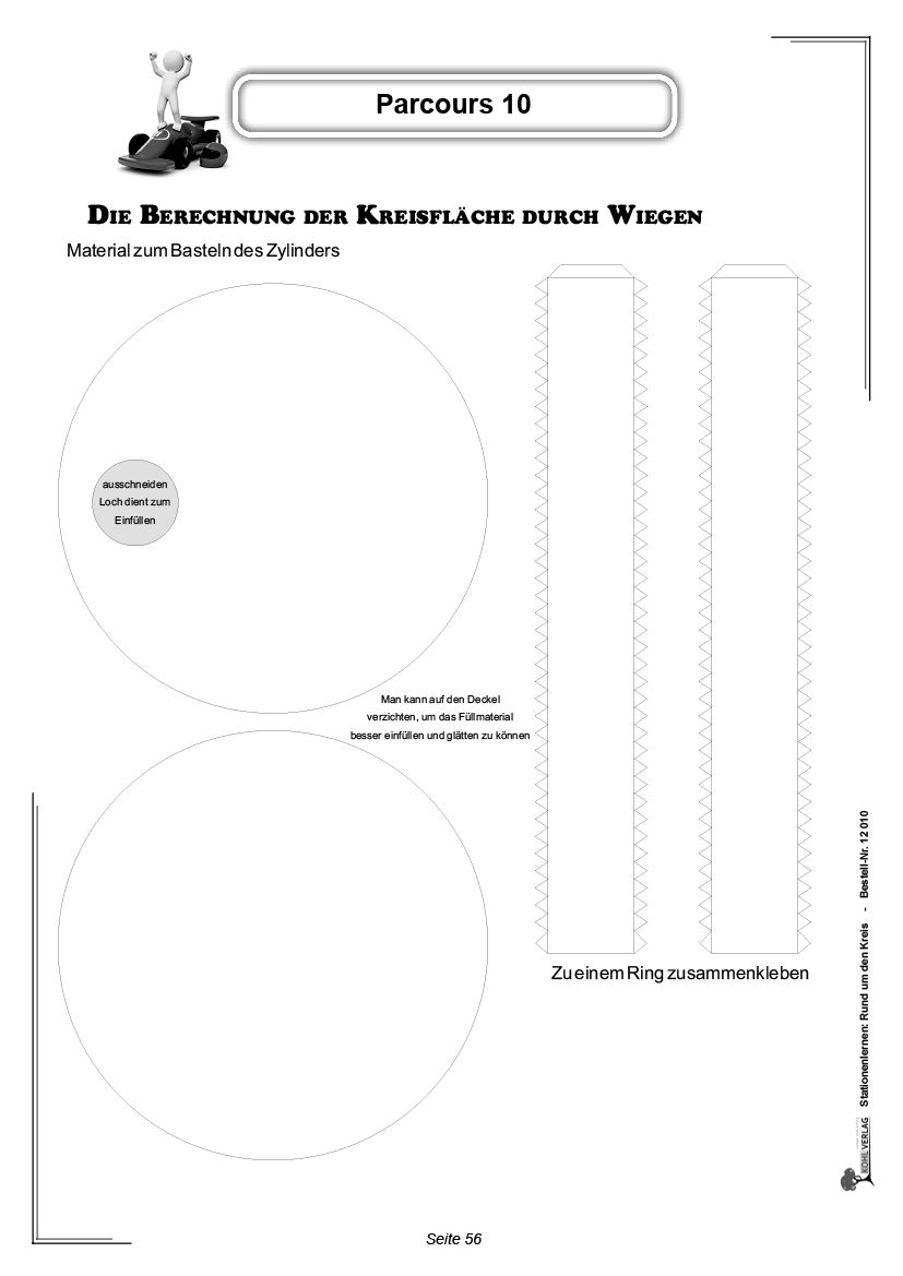 Stationenlernen Rund um den Kreis