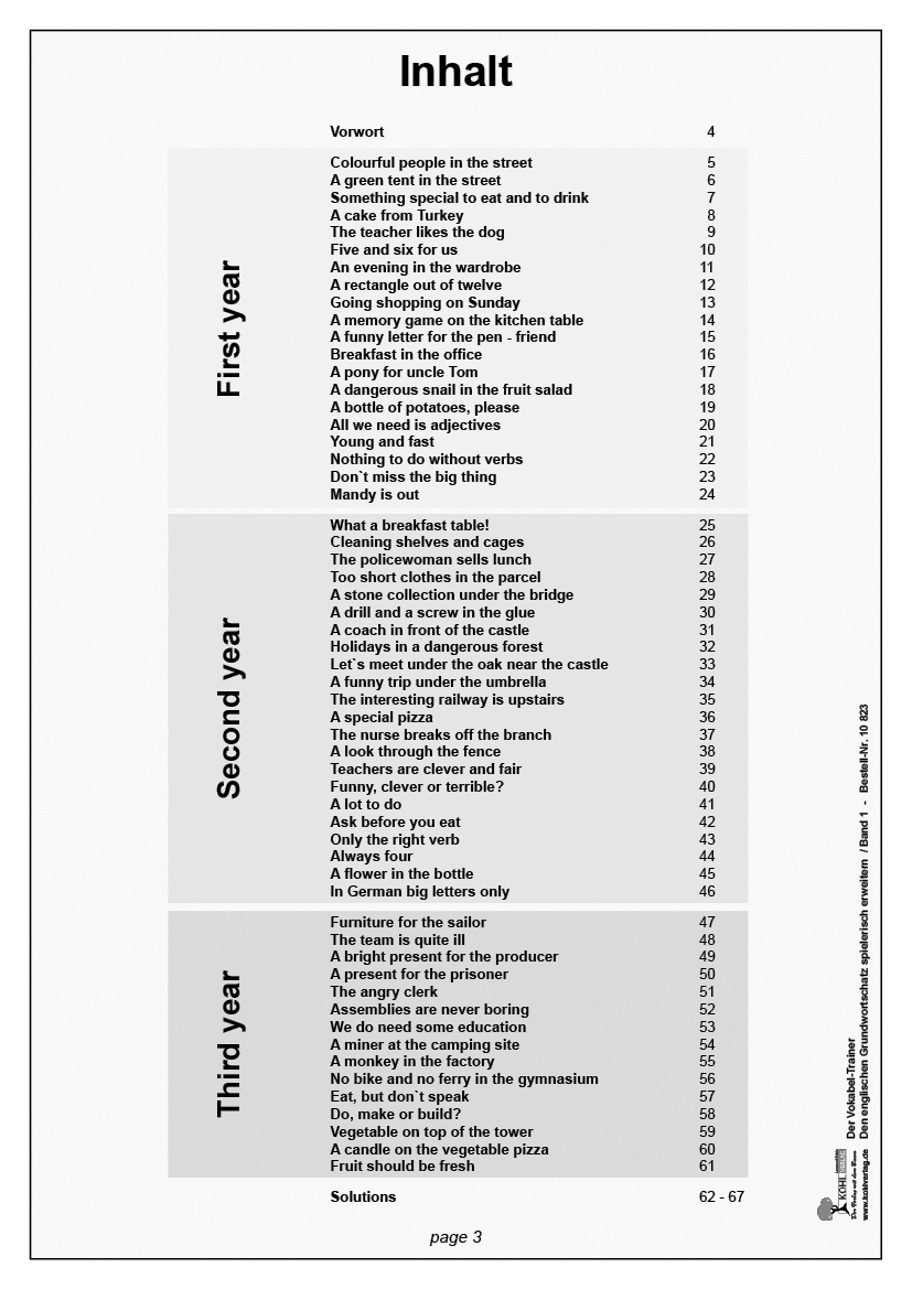 Der Vokabel-Trainer Englisch / Band 1