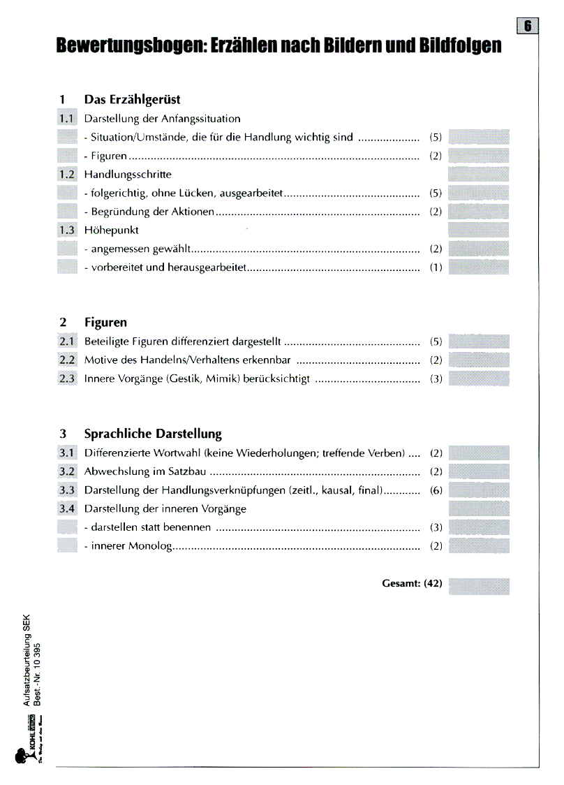 Aufsatzbeurteilung in der Sekundarstufe - Schnell, sicher & fair!