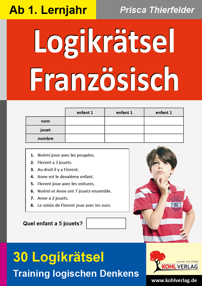 Logikrätsel Französisch Logikrätsel Französisch