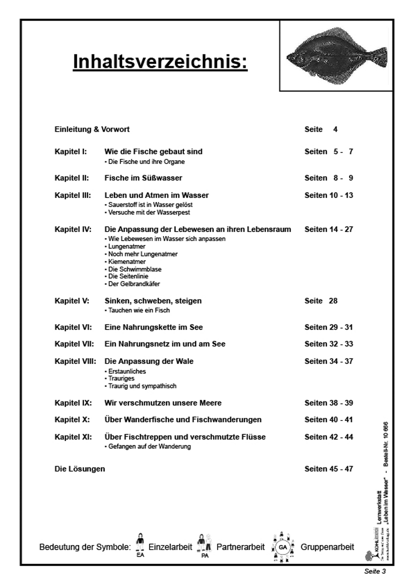 Lernwerkstatt Leben im Wasser