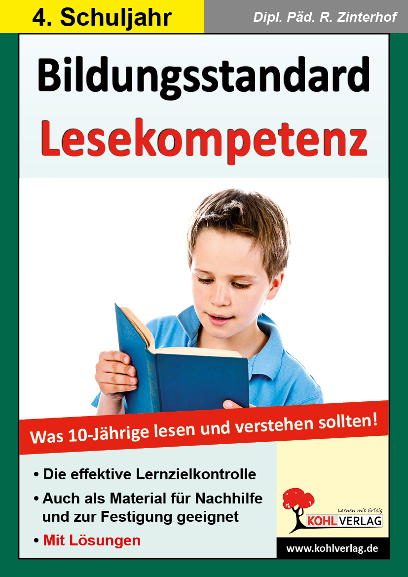 Bildungsstandard Lesekompetenz / Klasse 4 Bildungsstandard Lesekompetenz / Klasse 4