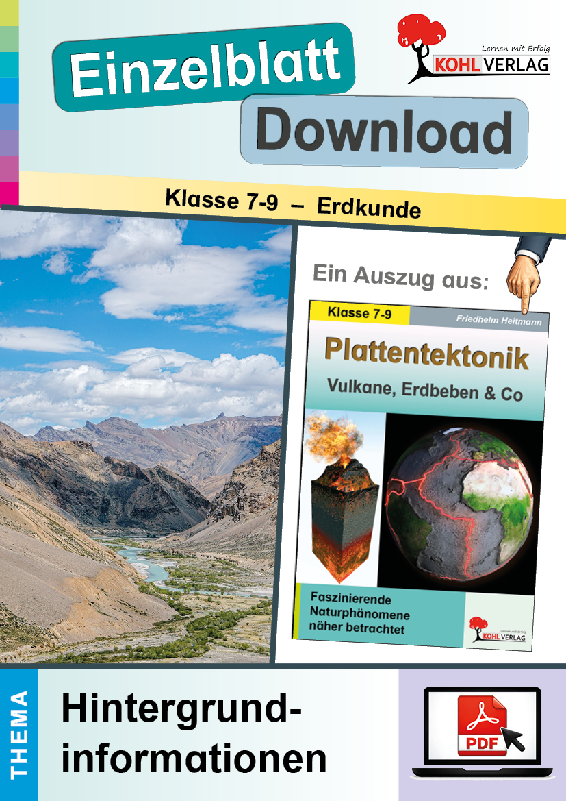 Plattentektonik - Vulkane, Erdbeben & Co / Hintergrundinformationen