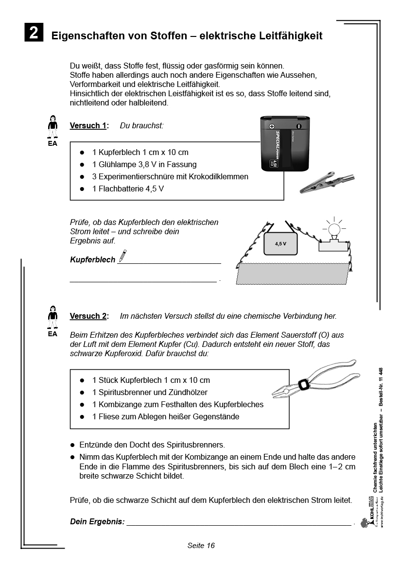 Chemie fachfremd unterrichten