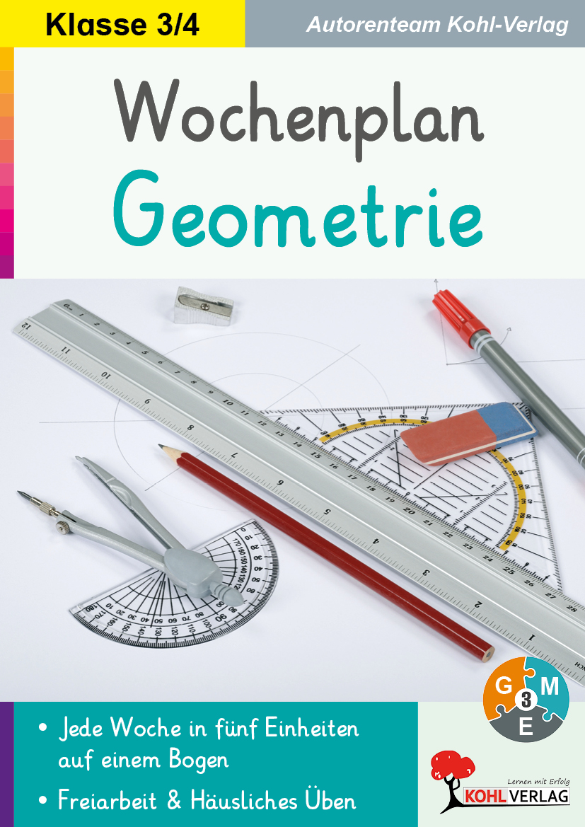 Wochenplan Geometrie / Klasse 3-4
