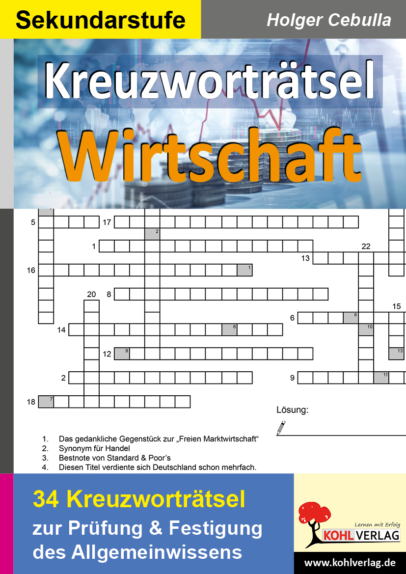 Kreuzworträtsel Wirtschaft Kreuzworträtsel Wirtschaft