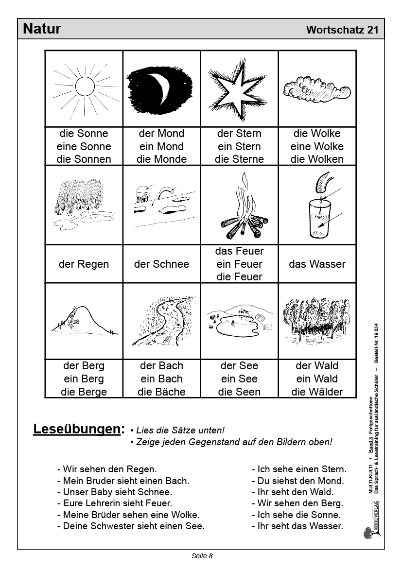 Multi-Kulti - Deutsch als Zweitsprache - Band 3: Fortgeschrittene