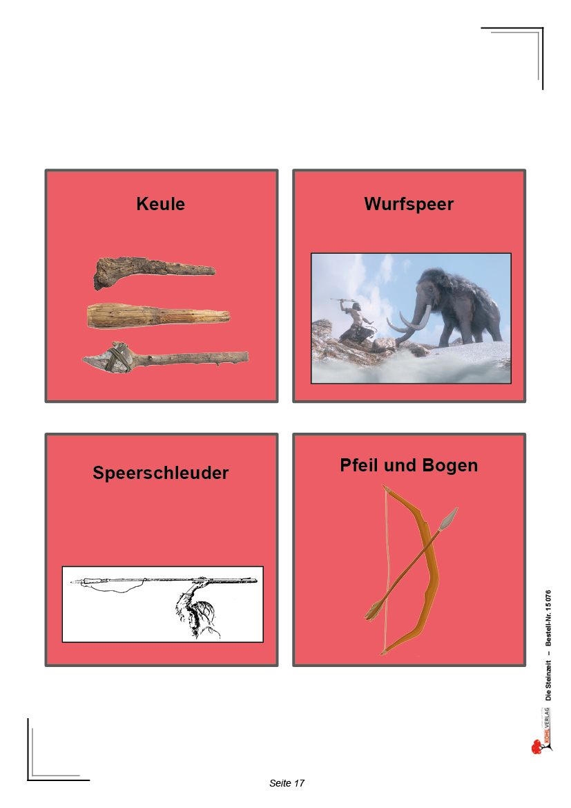 Die Steinzeit Die Steinzeit