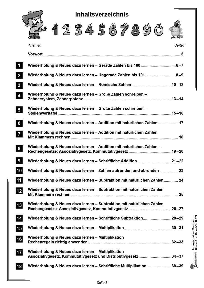 Intensivtrainer Rechnen / Klasse 5