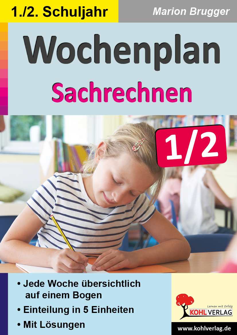 Wochenplan Sachrechnen / Klasse 1-2 Wochenplan Sachrechnen / Klasse 1-2