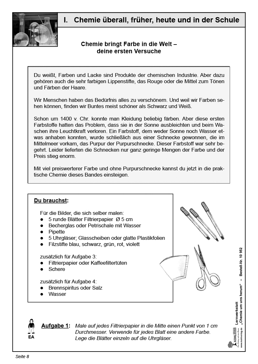 Lernwerkstatt Chemie um uns herum