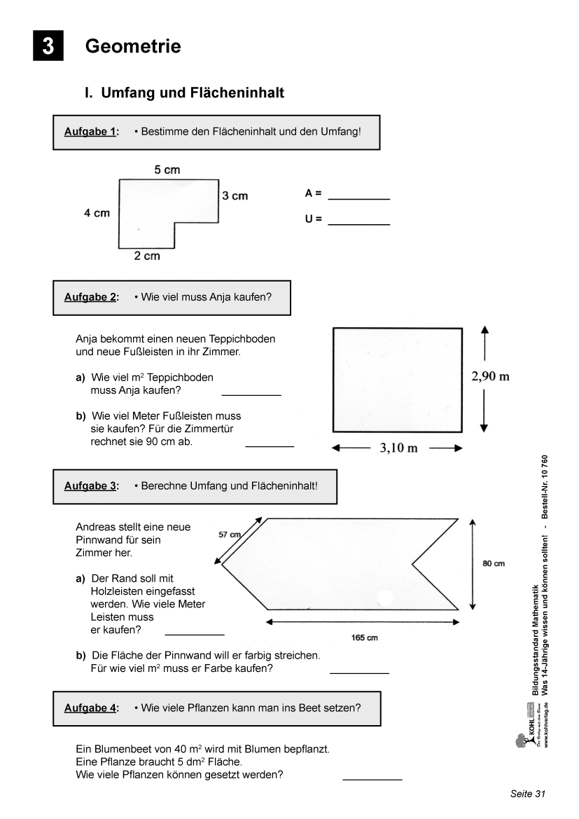 Bildungsstandard Mathematik / Klasse 8