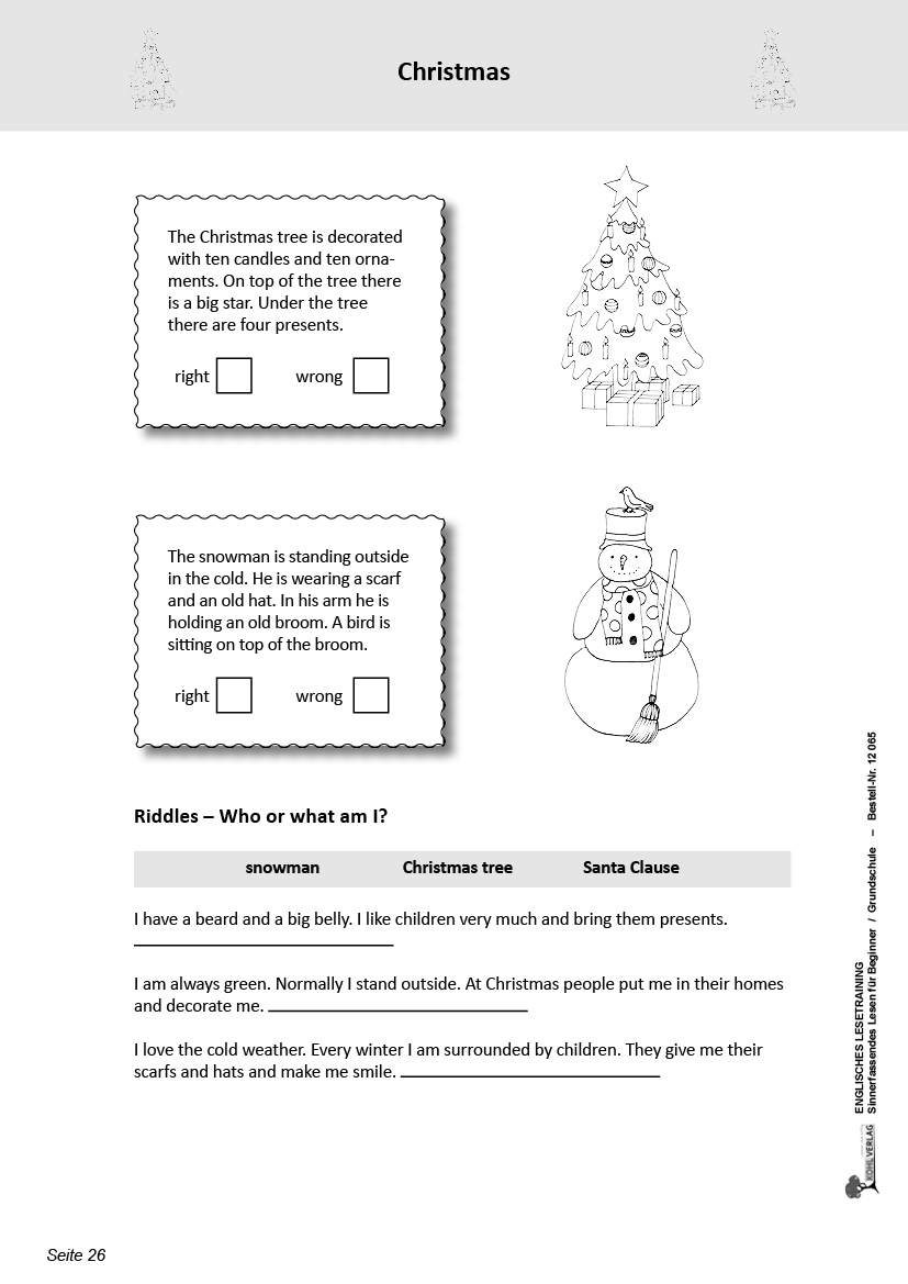 Englisches Lesetraining I