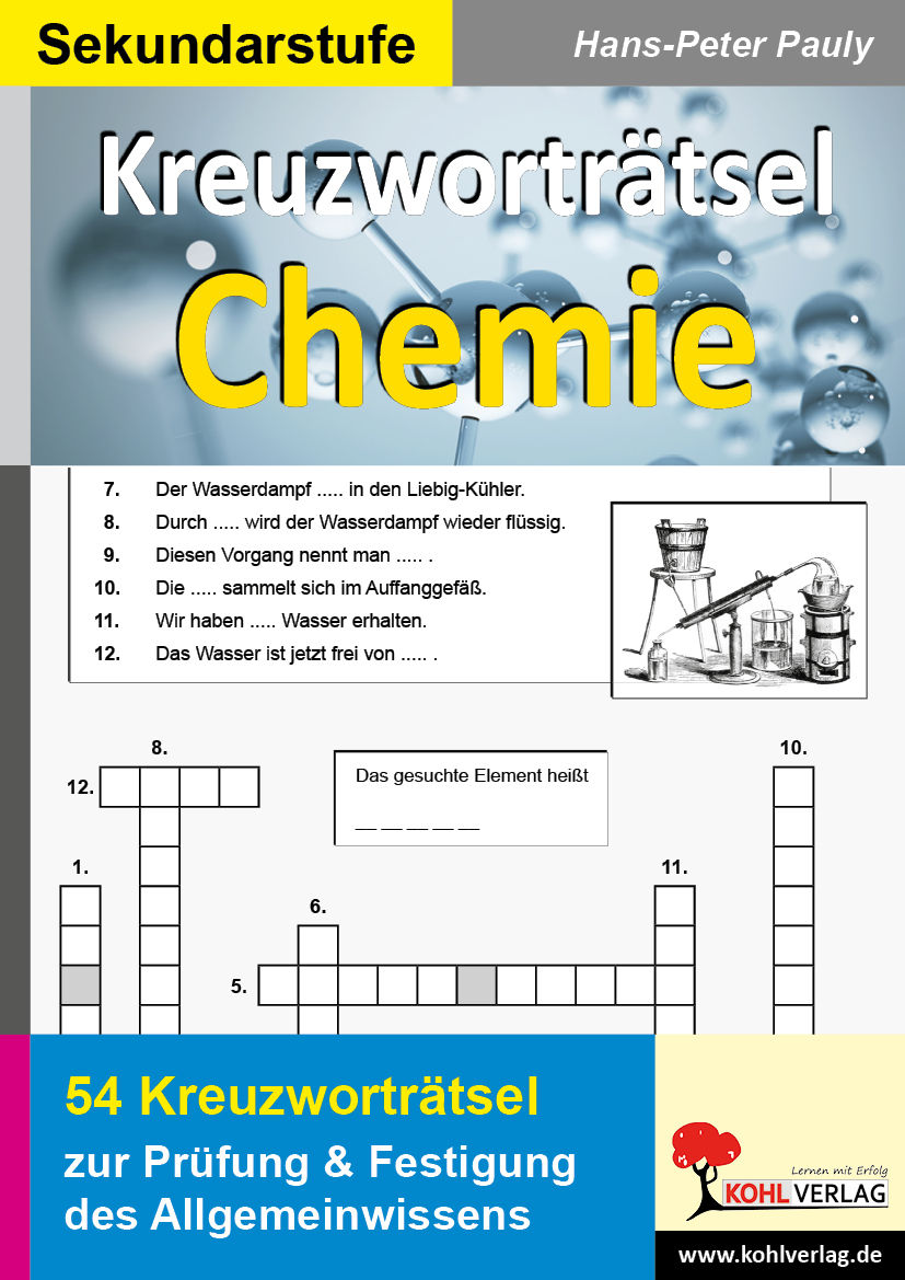 Kreuzworträtsel Chemie Kreuzworträtsel Chemie
