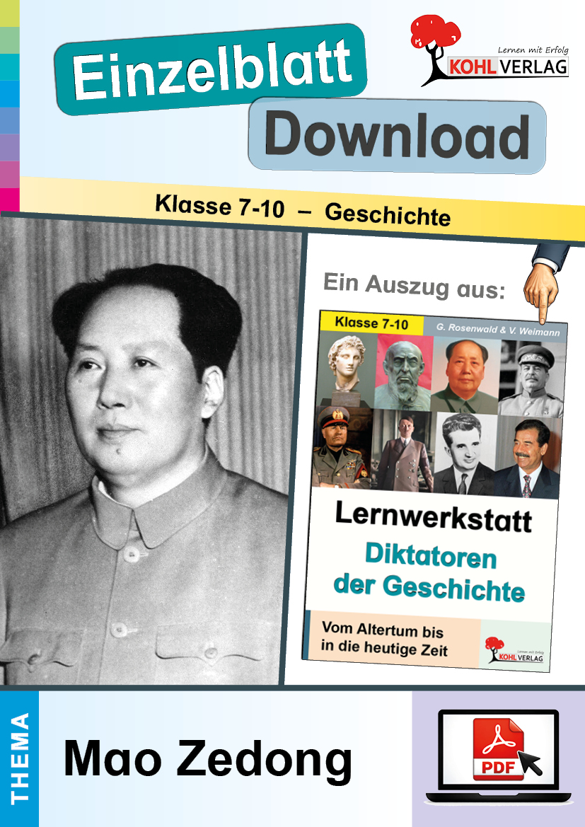 Lernwerkstatt Diktatoren der Geschichte / Mao Zedong