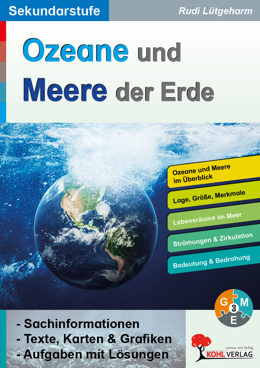 Ozeane und Meere der Erde