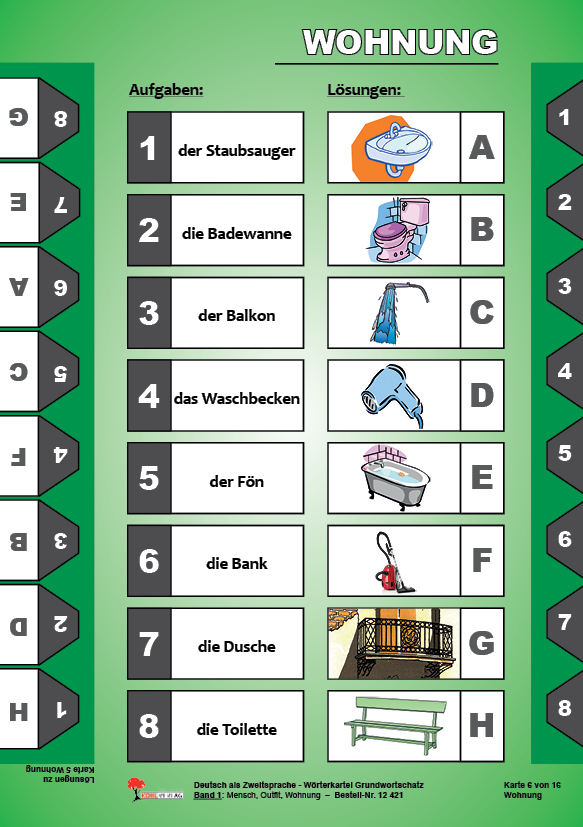 Deutsch als Zweitsprache - Grundwortschatz / Band 1