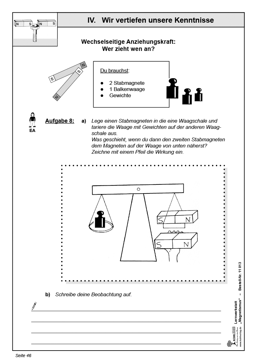 Lernwerkstatt Magnetismus