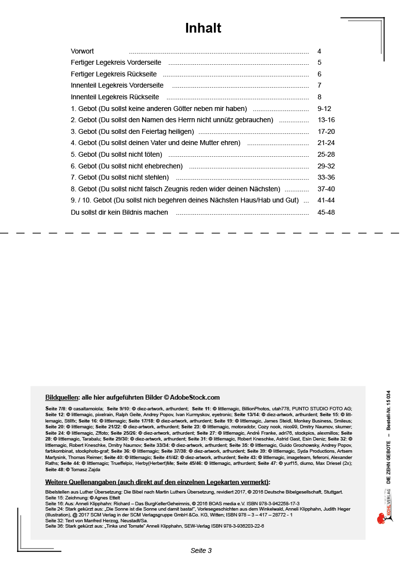 Die zehn Gebote