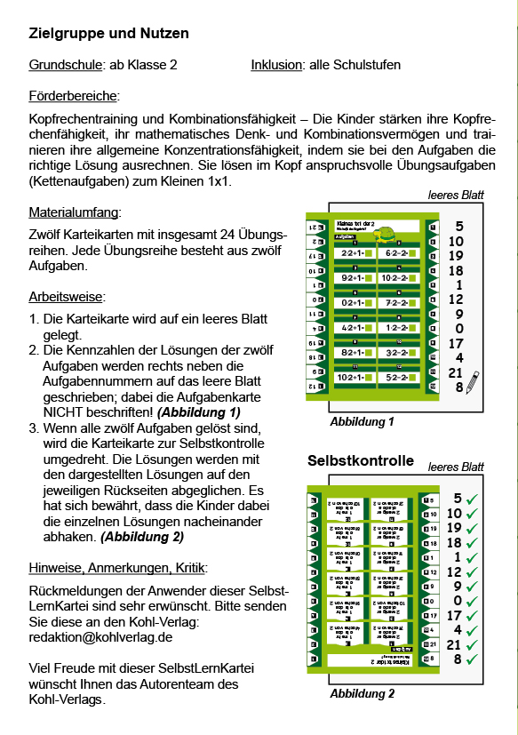 SelbstLernKartei Mathe 1