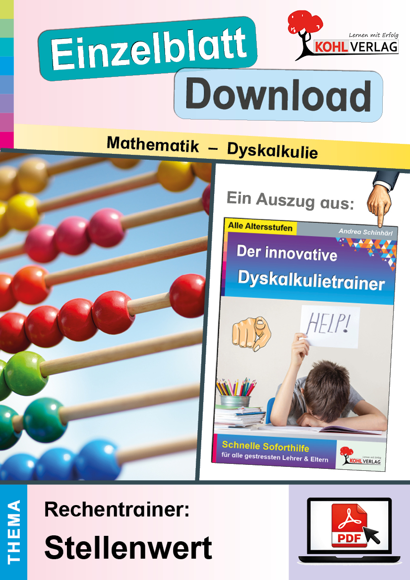 Der innovative Dyskalkulietrainer / Stellenwert (Einer, Zehner, Hunderter)