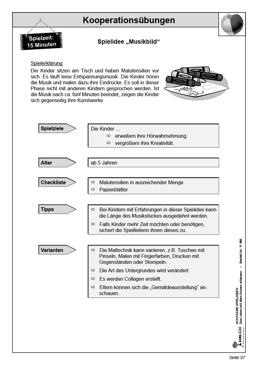 Achtsame Spielideen