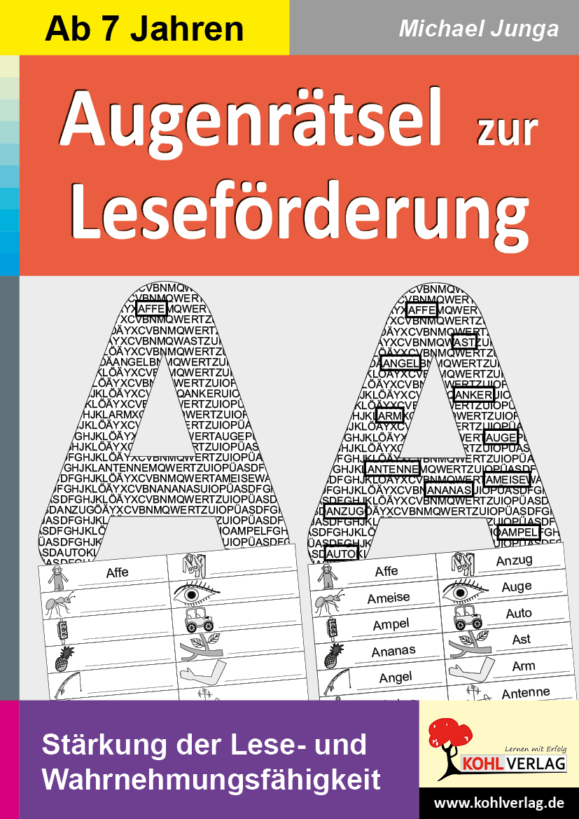 Augenrätsel zur Leseförderung Augenrätsel zur Leseförderung