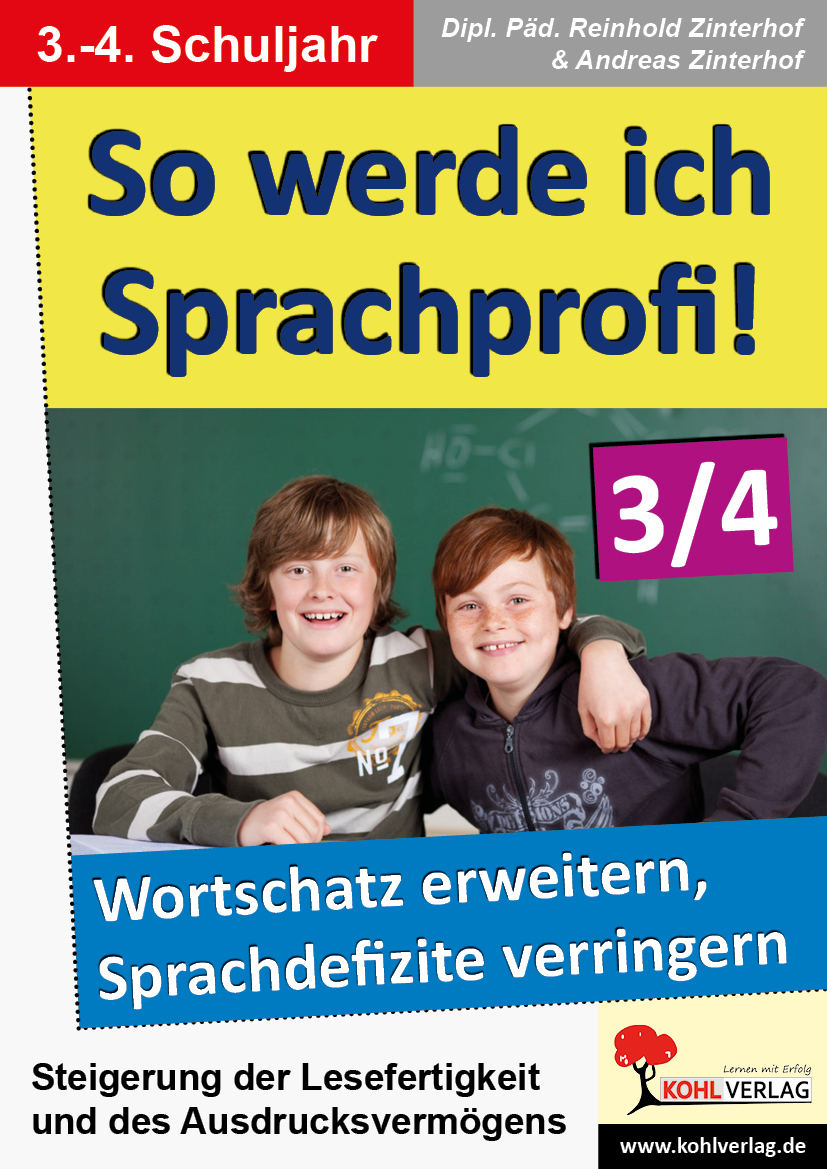 So werde ich Sprachprofi! / Klasse 3-4