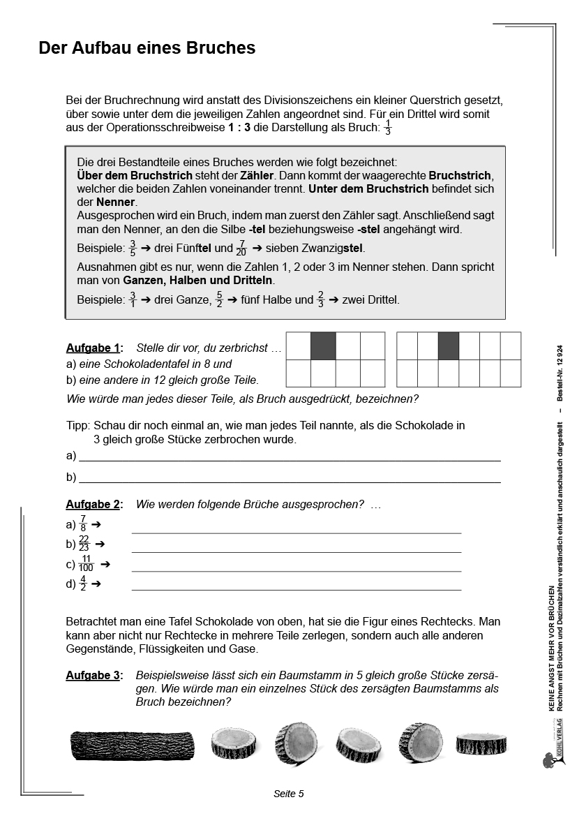 Keine Angst mehr vor Brüchen