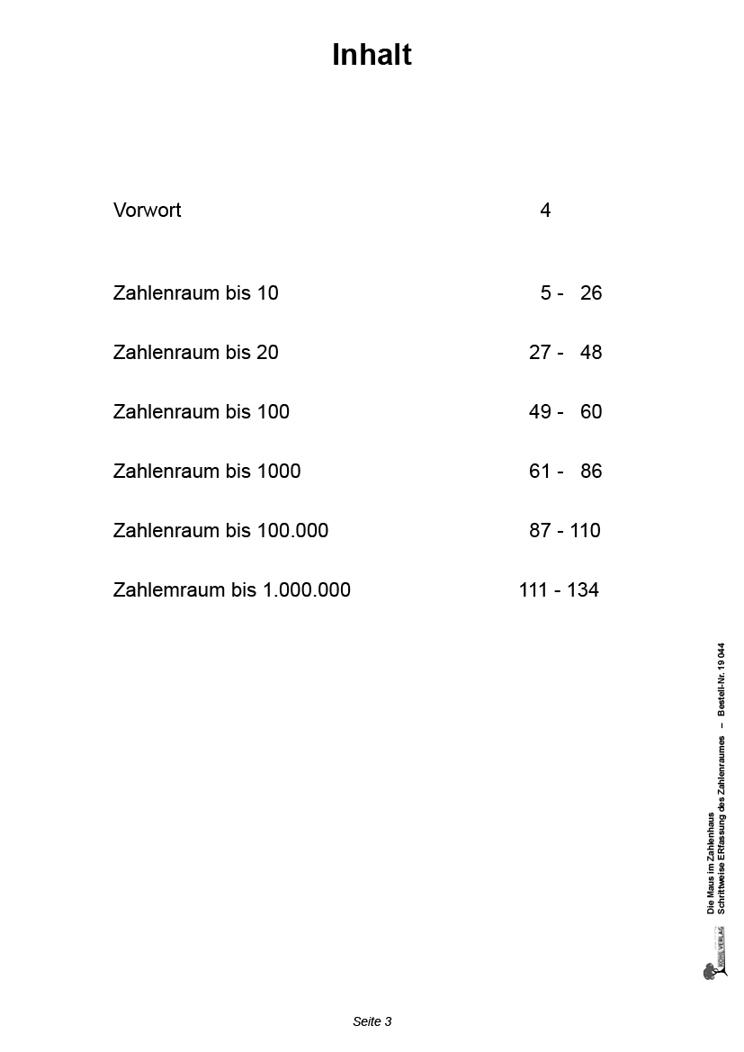 Die Maus im Zahlenhaus