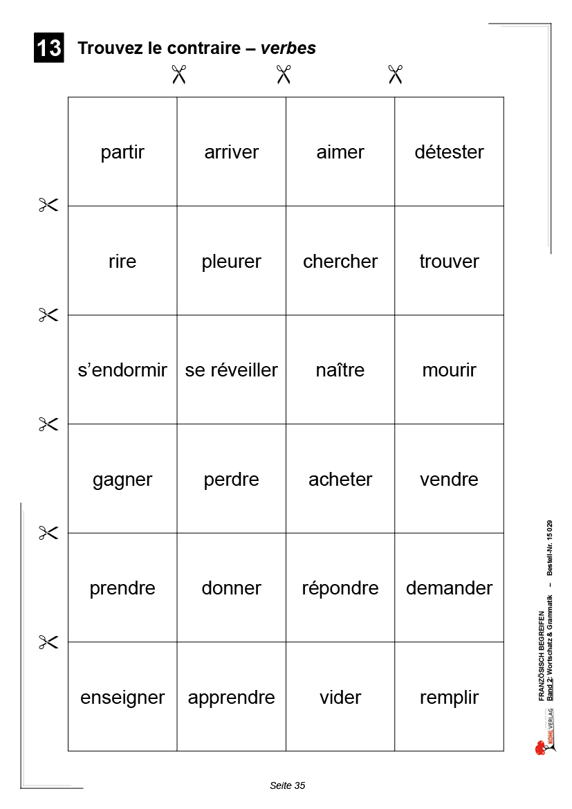 Französisch begreifen / Band 2: Wortschatz & Grammatik