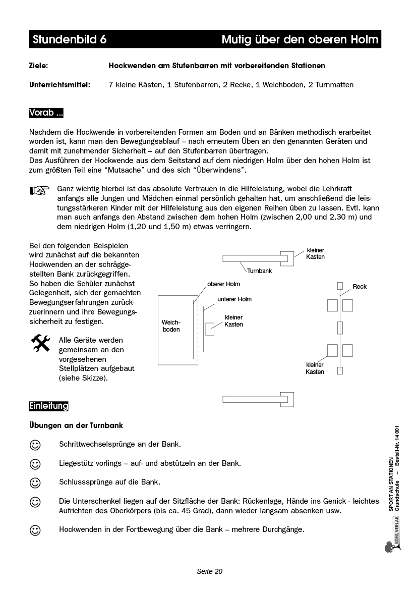 Sport an Stationen / Grundschule