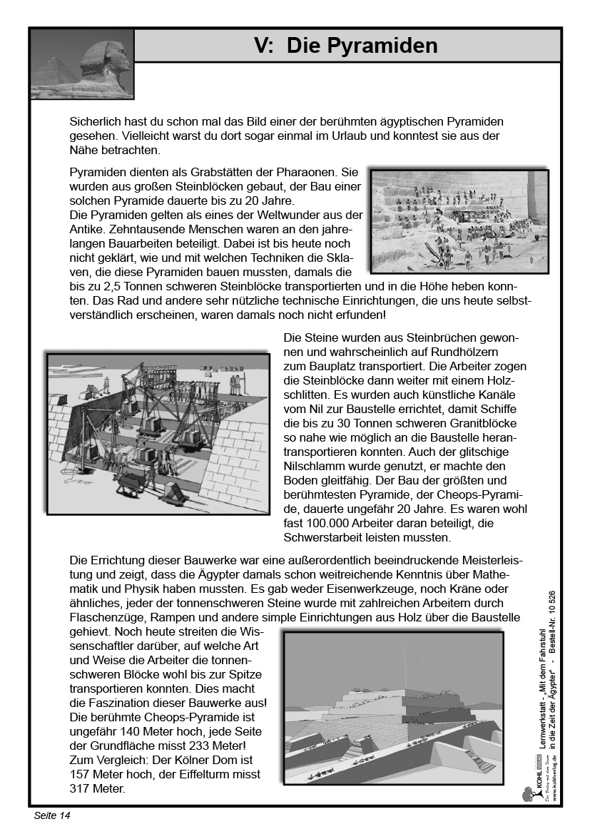 Lernwerkstatt Die Ägypter Lernwerkstatt Die Ägypter