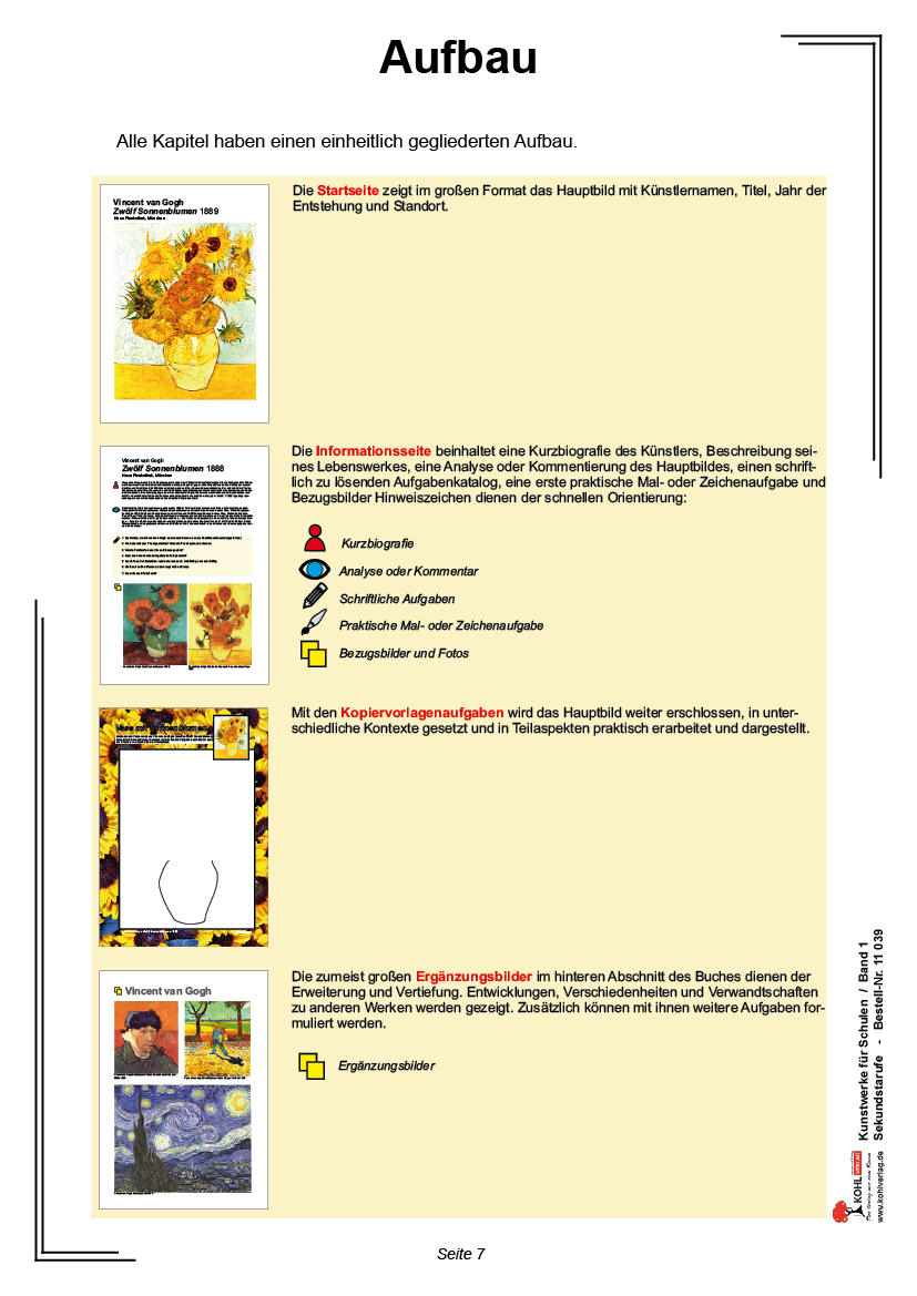 Kunstwerke für Schulen I