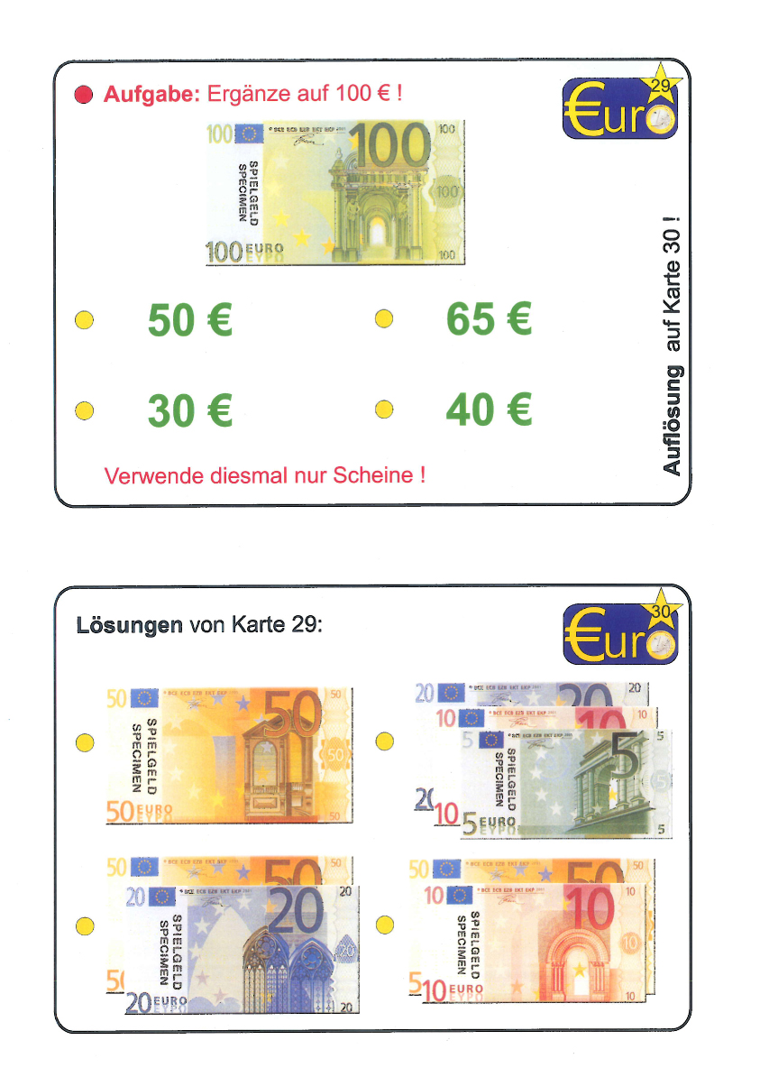 Rechnen mit Geld