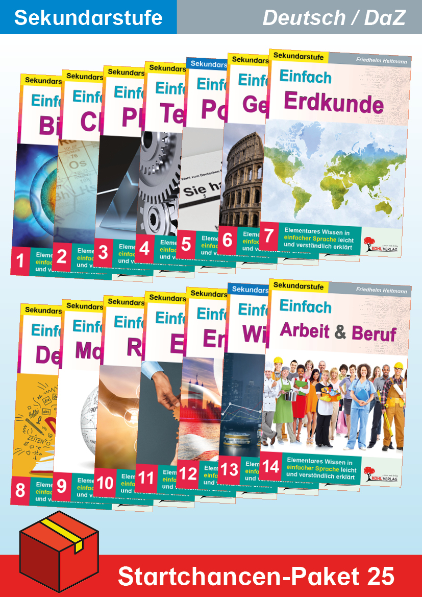 Startchancen-Paket 25: Die "Einfach"-Unterrichtsreihe