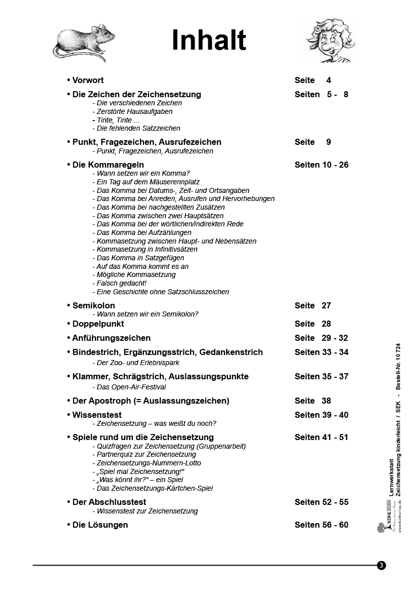 Lernwerkstatt Zeichensetzung kinderleicht / Sekundarstufe