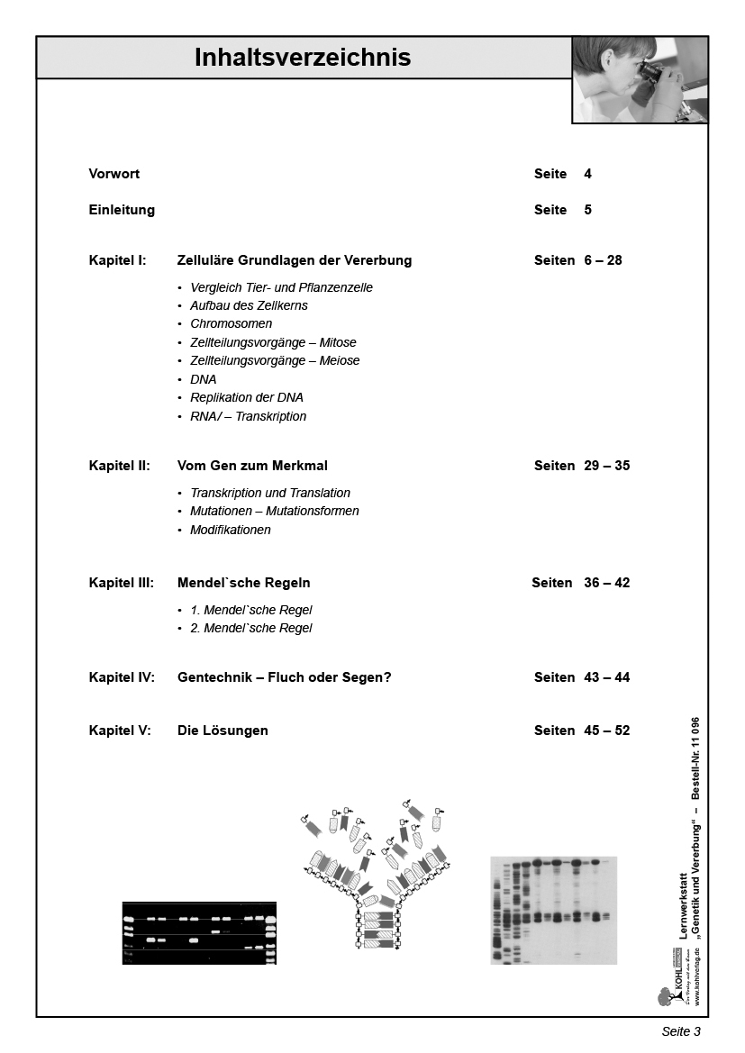 Lernwerkstatt Genetik und Vererbung