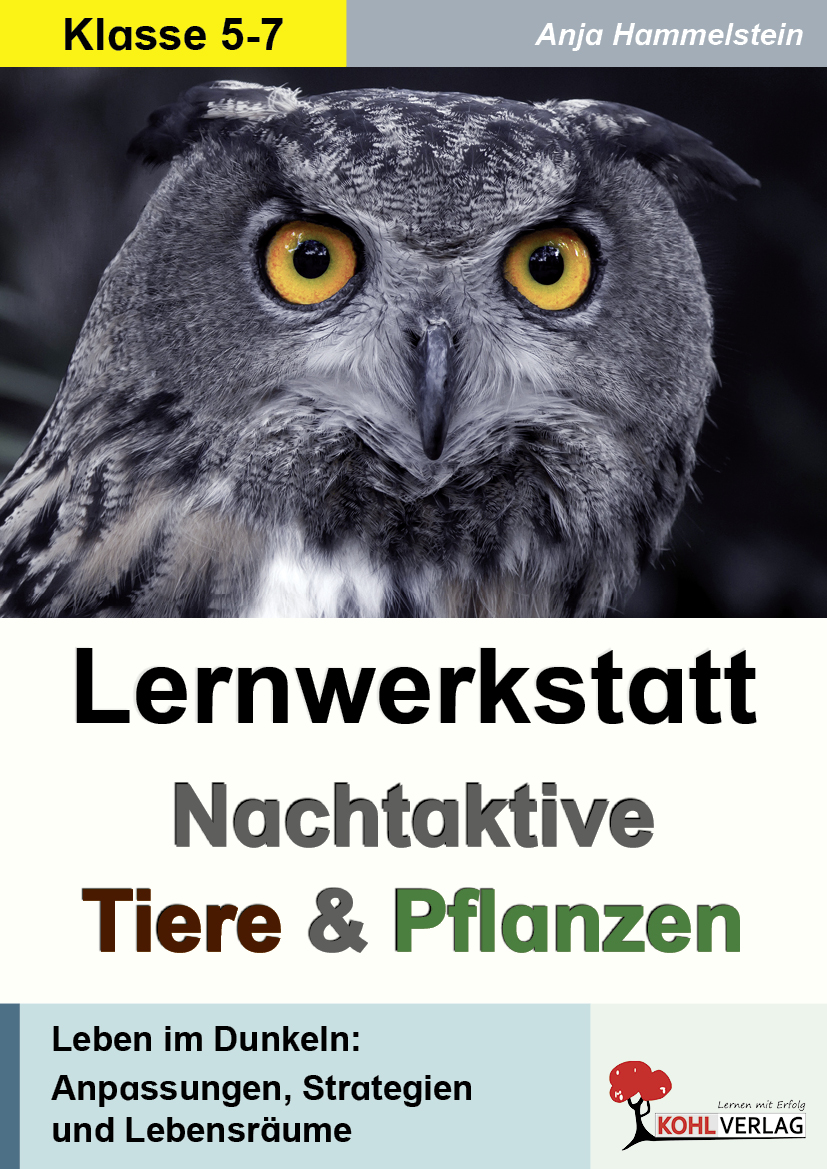 Lernwerkstatt Nachtaktive Tiere und Pflanzen